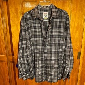 Burton men’s Dry Ride Flannel Shirt nwot